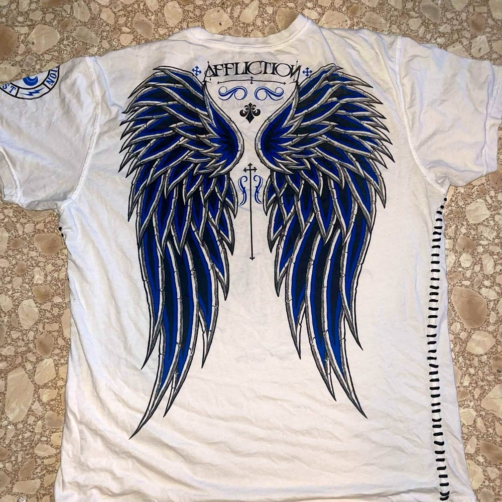Affliction shirt size xl